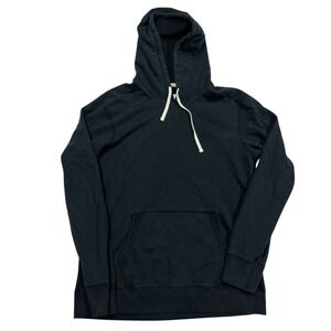 Reigning Champ Men's Medium Black Hoodie Midweight Terry Pullover Sweatshirt